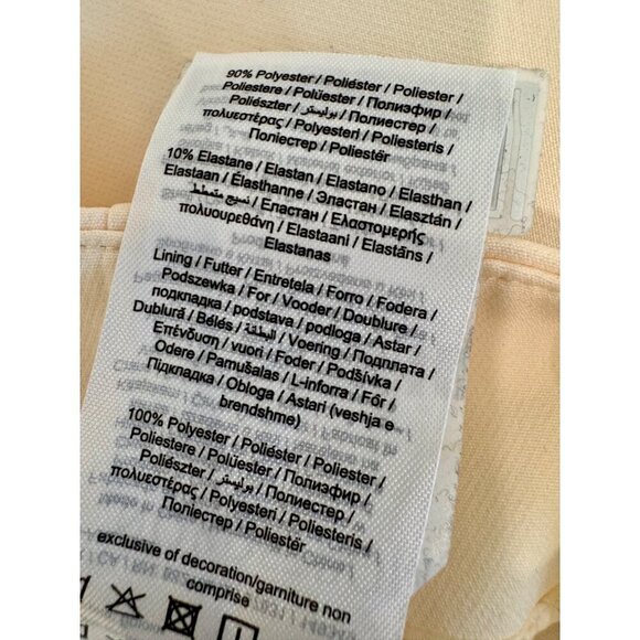 New Vero Moda Women's Size US 6 38/32 Relaxed Trousers WIDE PANT Birch/Beige - Picture 15 of 15